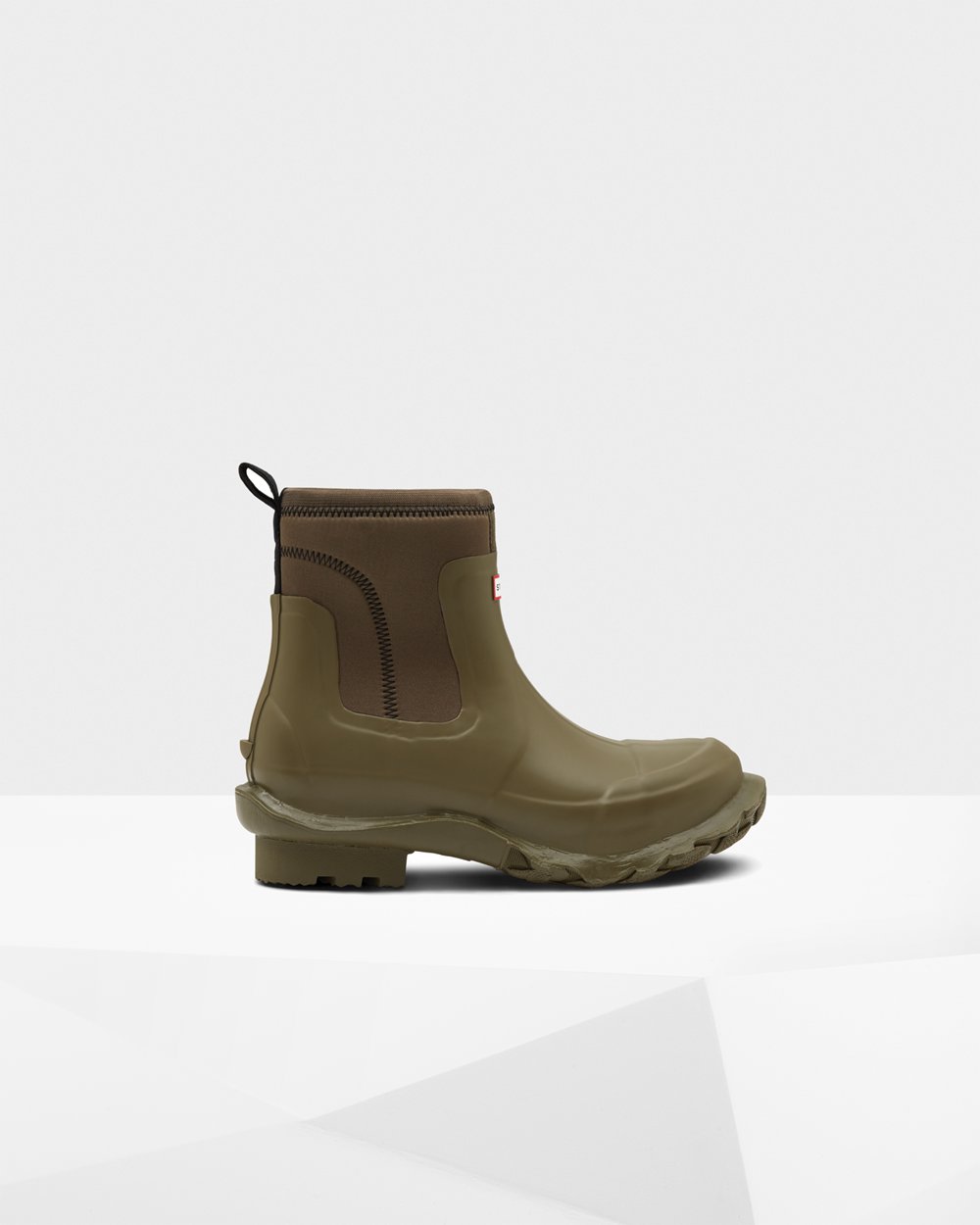 Botas Chelsea Hunter Hombre Stella Mccartney X - Verde Oliva - Argentina 7301JONFZ